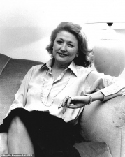 Barbara Taylor pictured as a young author